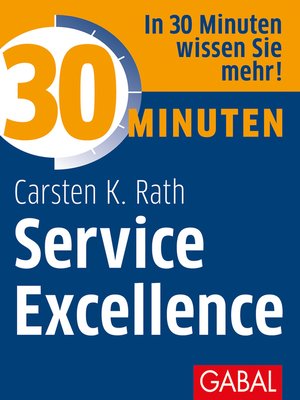 cover image of 30 Minuten Service Excellence